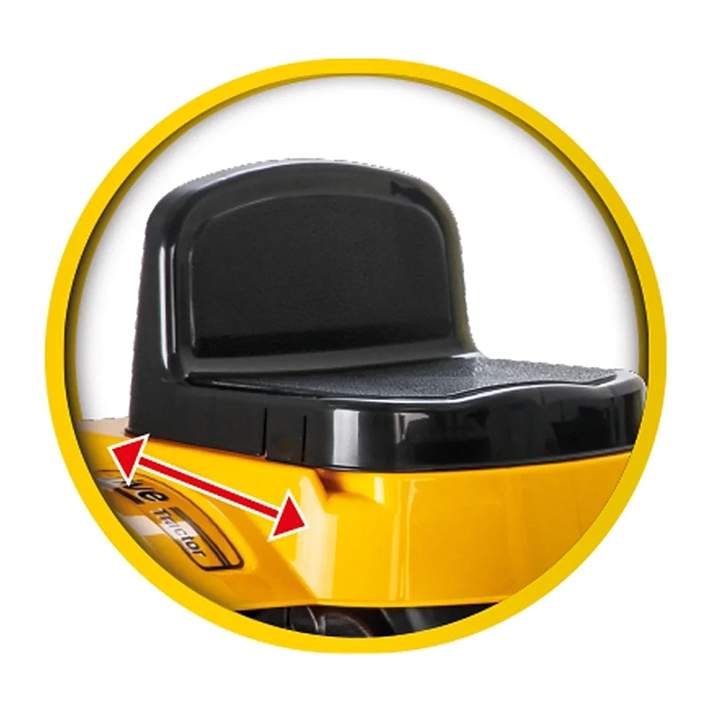 Tractor cu pedale Pilsan Active with Loader 07-315 yellow 3 ani [4]