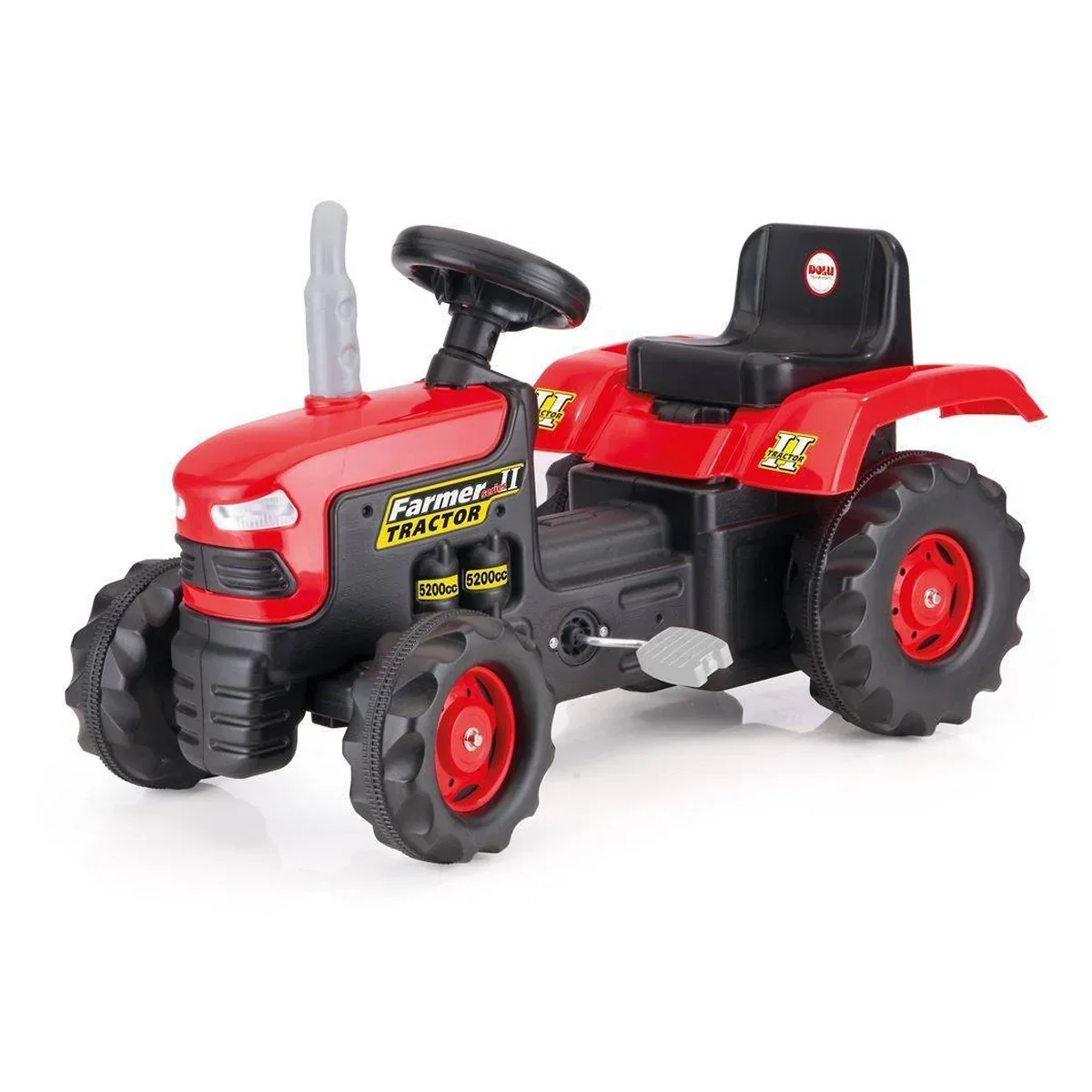 Tractor cu pedale,rosu DOLU 3 ani+ [2]