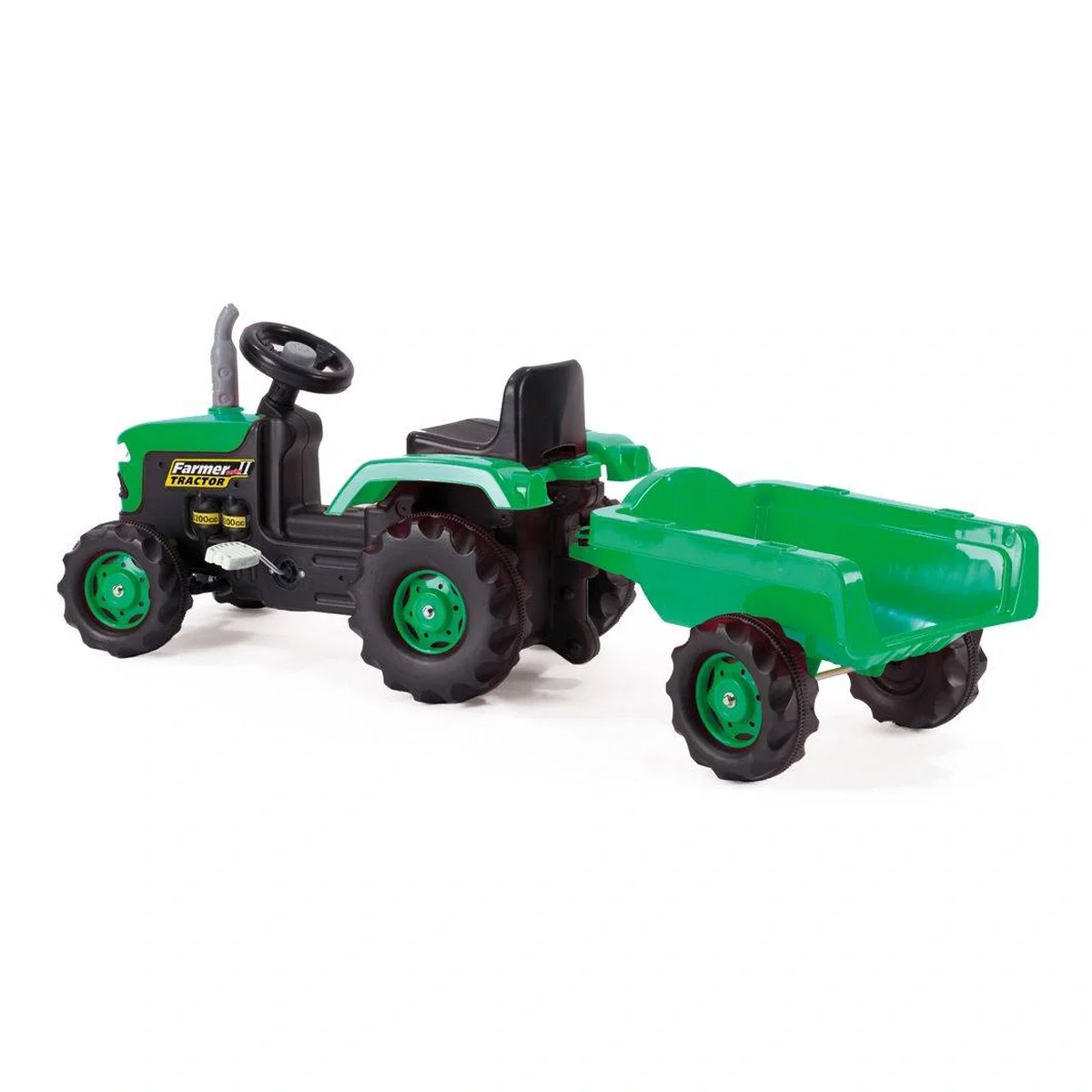 Tractor cu remorca Verde DOLU 3 ani+ [3]
