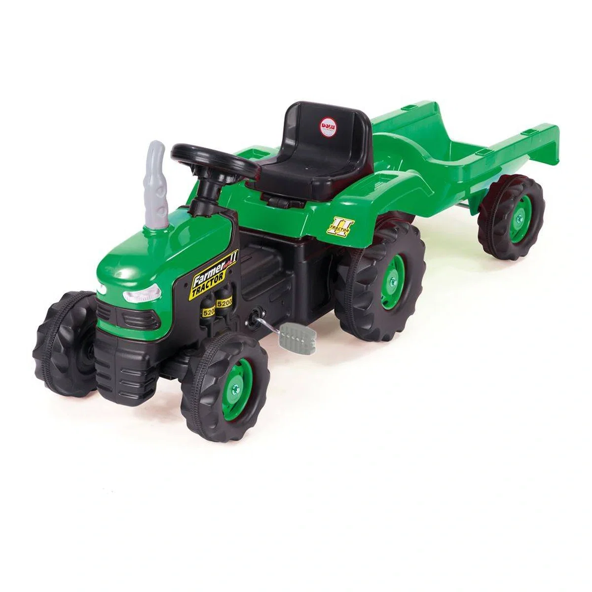 Tractor cu remorca Verde DOLU 3 ani+ [1]