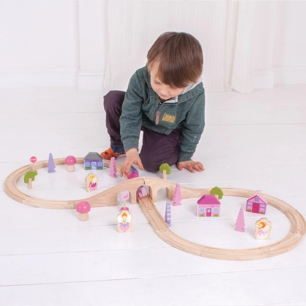 Trenuletul zanelor BIGJIGS Toys 3 ani+ [10]