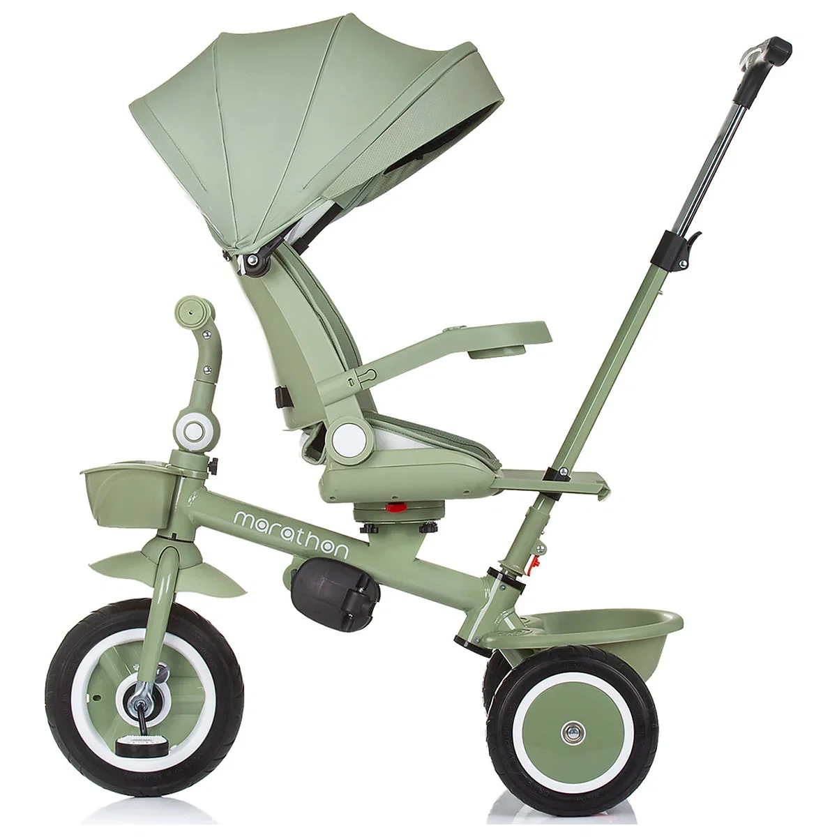 Tricicleta Chipolino Marathon, sezut rotativ, pozitii de inclinare, Pastel green [7]