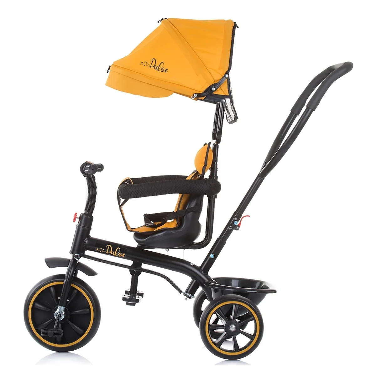 Tricicleta Chipolino Pulse Mustard 5 ani [2]