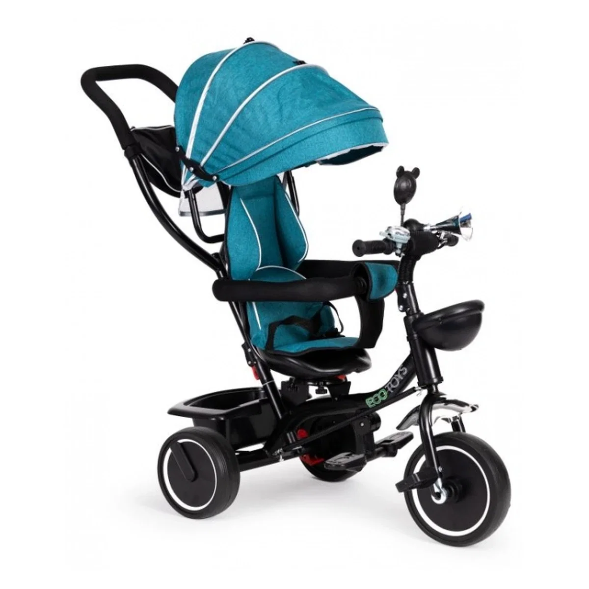 Tricicleta cu sezut rotativ Ecotoys JM-066-9 - Verde 1 an [1]
