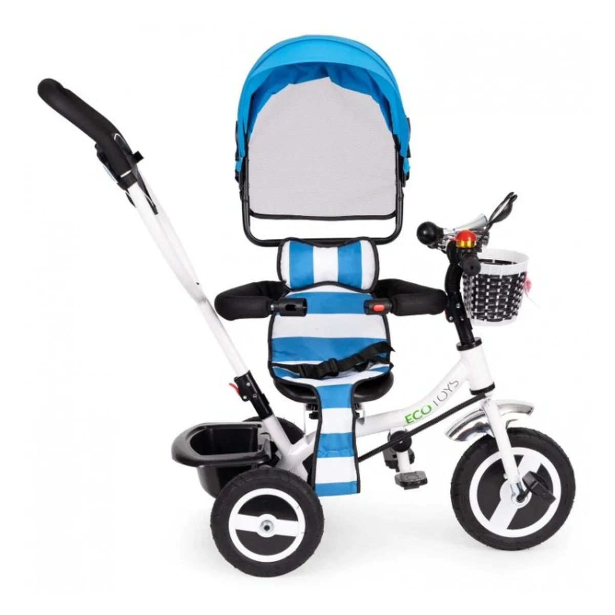 Tricicleta cu sezut rotativ Ecotoys JM-066-9L - Albastru 5 ani [3]