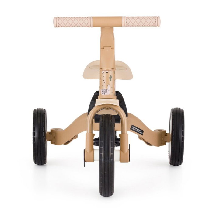 Tricicleta, Petite&Mars, Turbo, Editie limitata, 5 in 1, Multifunctionala, Vehicul de impins, Bicicleta cu/fara pedale, Cu maner de ghidaj, Detasabil, Roti din cauciuc, Pana la 25 kg, 1.5-5 ani, Llama [12]