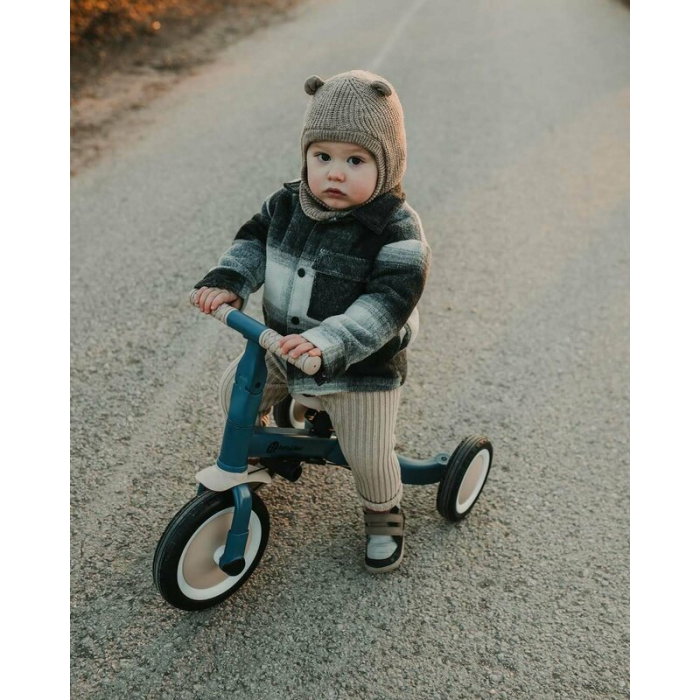 Tricicleta, Petite&Mars, Turbo, Editie limitata, 5 in 1, Multifunctionala, Vehicul de impins, Bicicleta cu/fara pedale, Cu maner de ghidaj, Detasabil, Roti din cauciuc, Pana la 25 kg, 1.5-5 ani, Llama [47]