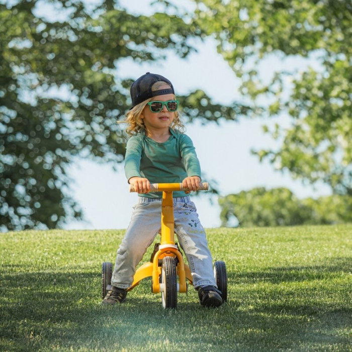 Tricicleta, Petite&Mars, Turbo, Editie limitata, 5 in 1, Multifunctionala, Vehicul de impins, Bicicleta cu/fara pedale, Cu maner de ghidaj, Detasabil, Roti din cauciuc, Pana la 25 kg, 1.5-5 ani, Llama [32]