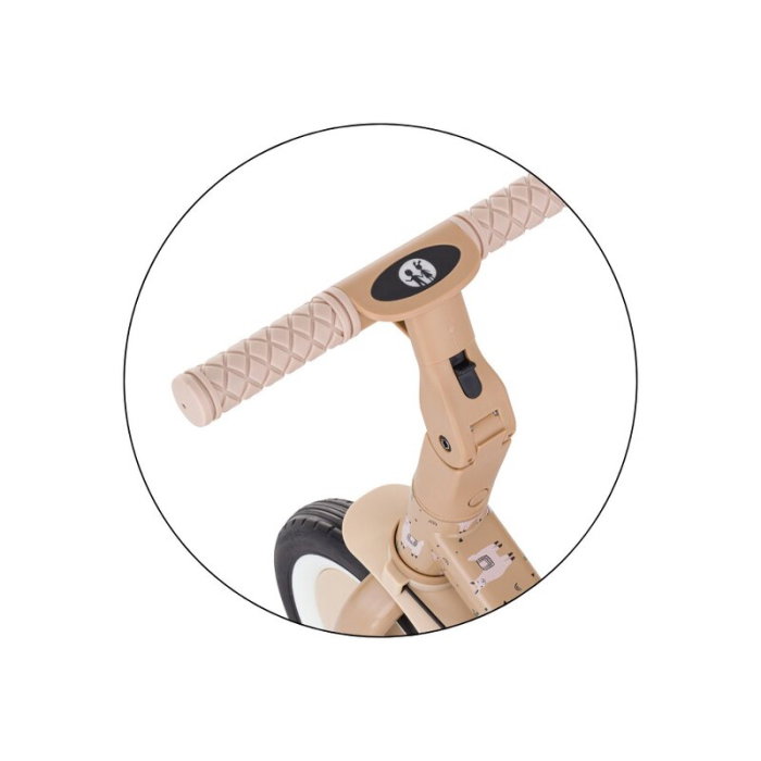 Tricicleta, Petite&Mars, Turbo, Editie limitata, 5 in 1, Multifunctionala, Vehicul de impins, Bicicleta cu/fara pedale, Cu maner de ghidaj, Detasabil, Roti din cauciuc, Pana la 25 kg, 1.5-5 ani, Llama [20]