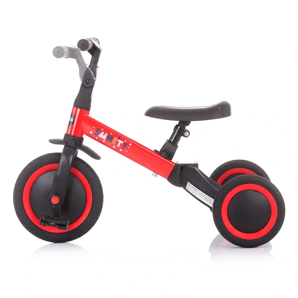 Tricicleta si bicicleta Chipolino Smarty 2 in 1 red 1 an [6]