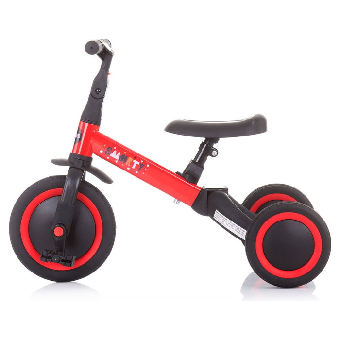 Tricicleta si bicicleta Chipolino Smarty 2 in 1 red 1 an [5]