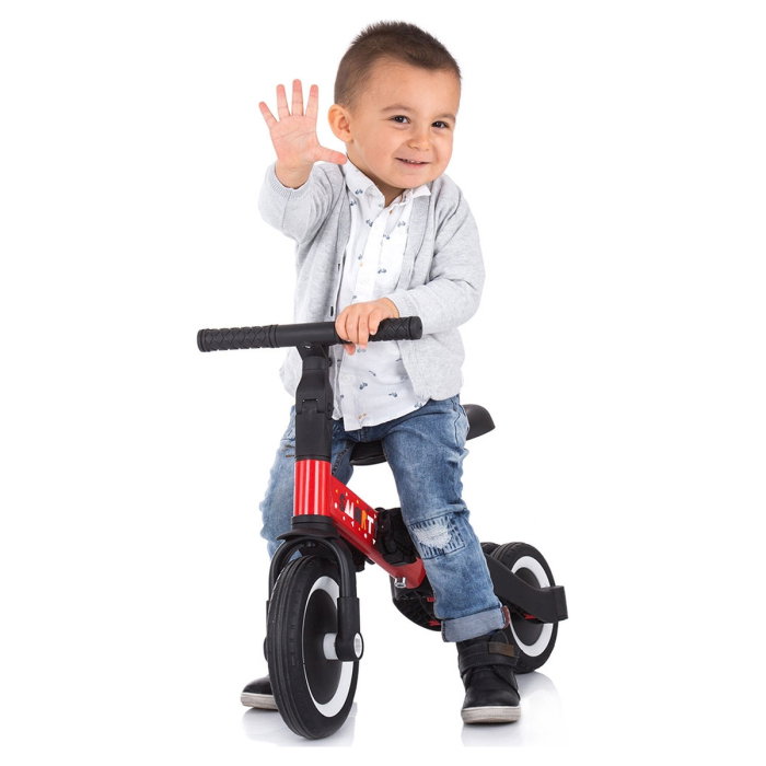 Tricicleta si bicicleta Chipolino Smarty 2 in 1 red 1 an [8]
