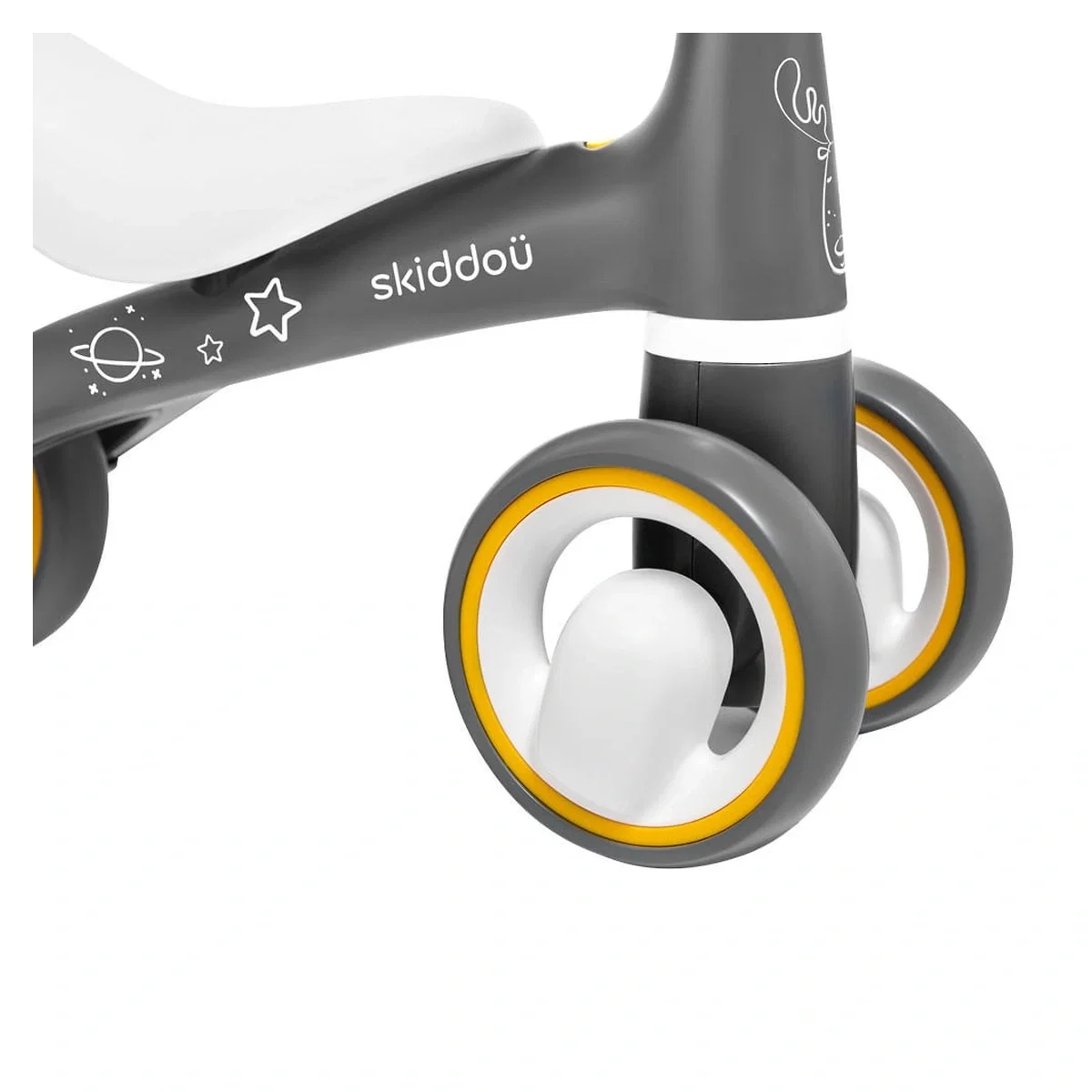 Tricicleta Skiddou Berit Ride-On, Evening Shadow, Gri 1 an [10]