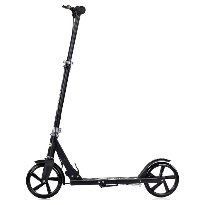 Trotineta Chipolino Swift, de la 8 ani, pana la 100 kg, frana de mana pe ghidon, pliere compacta, Negru [2]