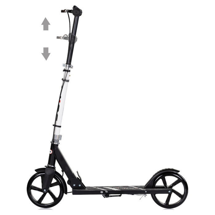 Trotineta Chipolino Swift, de la 8 ani, pana la 100 kg, frana de mana pe ghidon, pliere compacta, White [3]