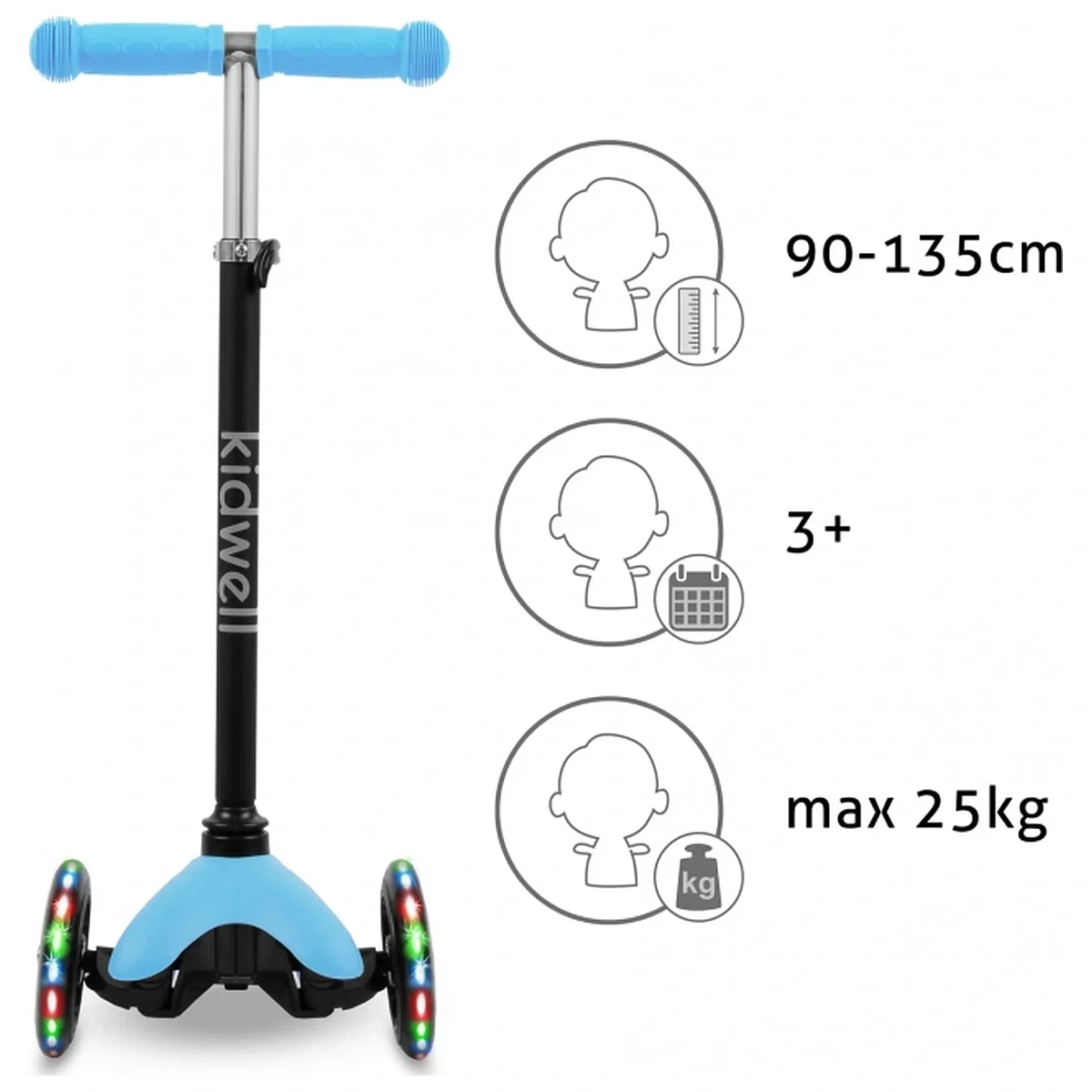 Trotineta Kidwell UNO - Blue 3 ani+ [9]