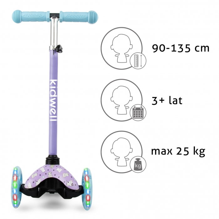 Trotineta Kidwell UNO - Kitty 3 ani+ [8]