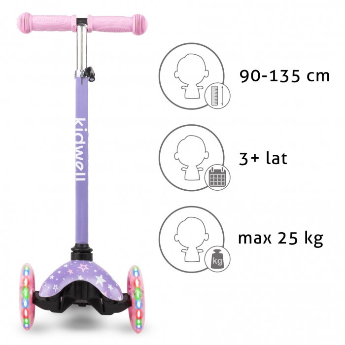 Trotineta Kidwell UNO - Stars 3 ani+ [8]