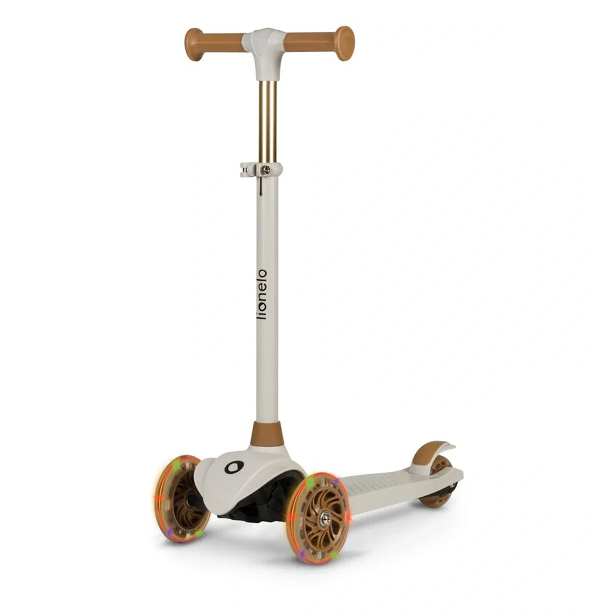 Trotineta, Lionelo, Jessy, Pana la 50 Kg, lumini LED, 3 ani+, Maro [1]