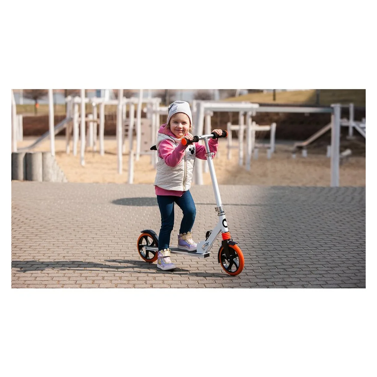Trotineta Luca, Copii/Adulti, Pliabila, Pana la 100 Kg, Conform cu standardul european de securitate EN14619, [18]