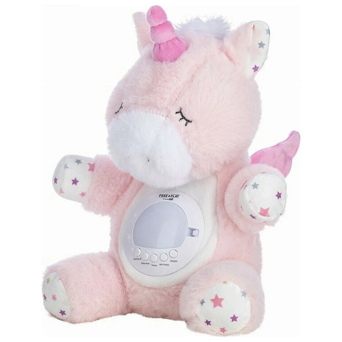 Unicorn Muzical cu Proiector, Free2Play, Cu 7 modele de proiectie, Cu sunete si melodii 0 luni+ [3]