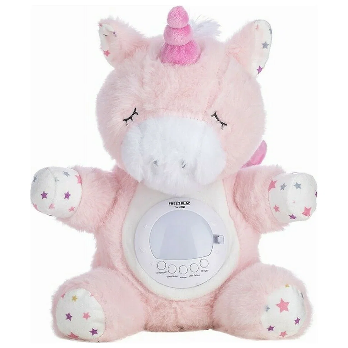 Unicorn Muzical cu Proiector, Free2Play, Cu 7 modele de proiectie, Cu sunete si melodii 0 luni+ [4]