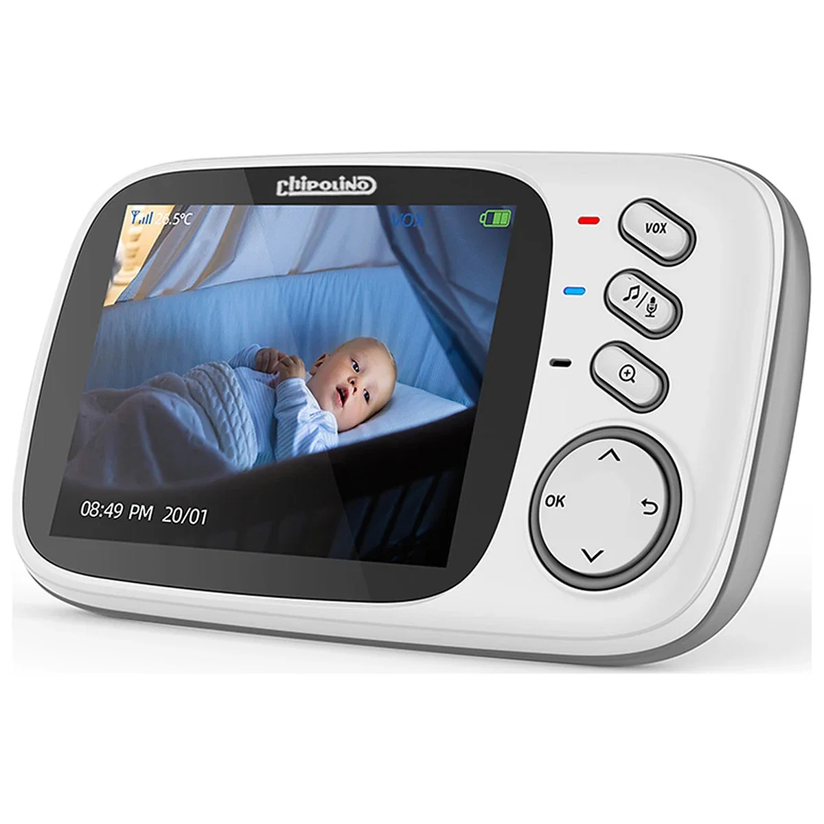 Video monitor Chipolino Polaris silver [3]