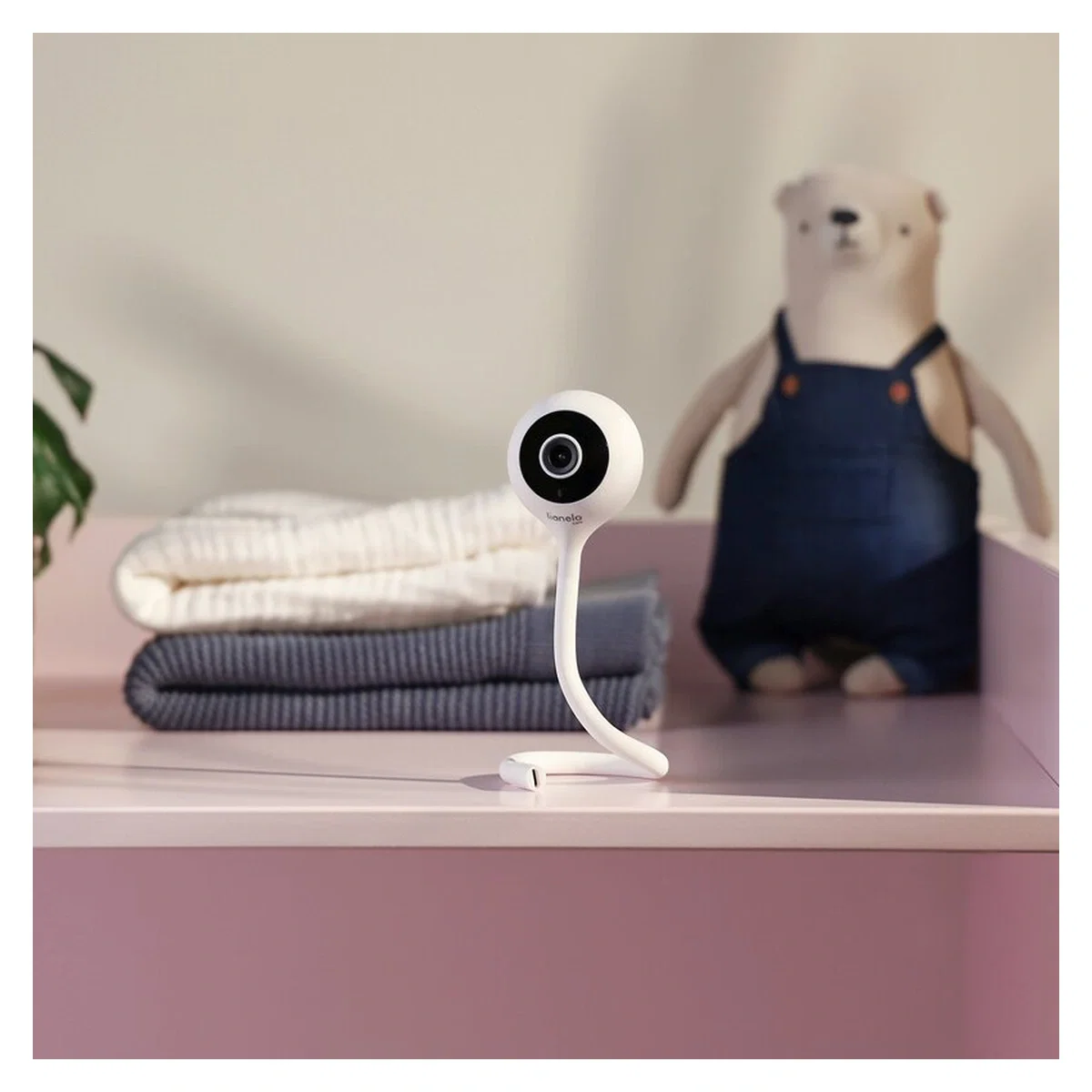 Video monitor, Lionelo, Babyline Smart, Cu aplicatie Smart Life, Conexiune Wifi, Negru [14]