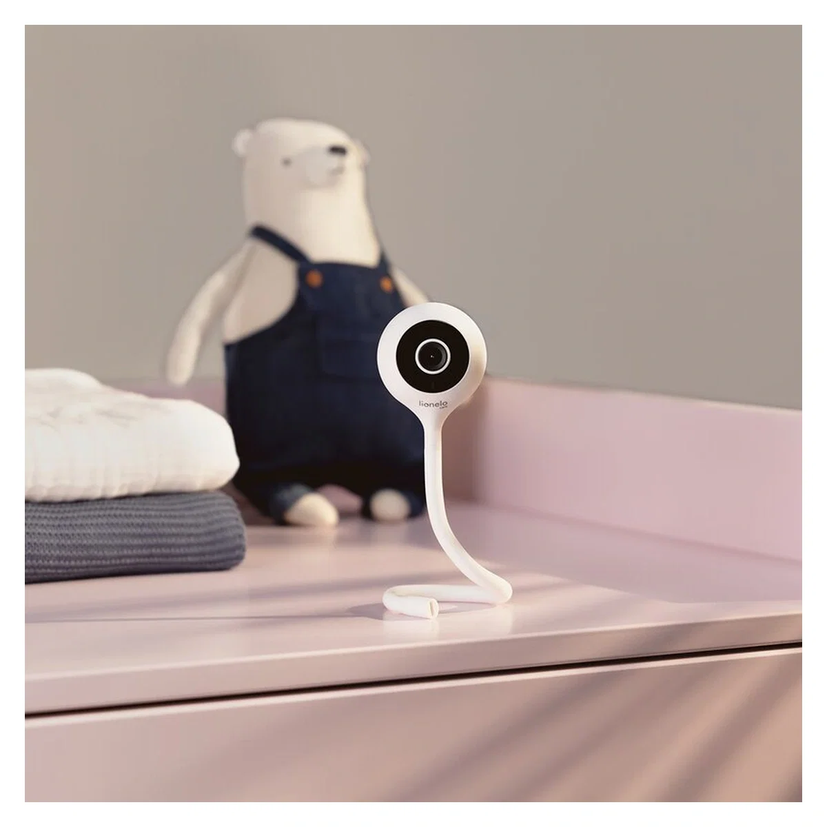 Video monitor, Lionelo, Babyline Smart, Cu aplicatie Smart Life, Conexiune Wifi, Negru [16]