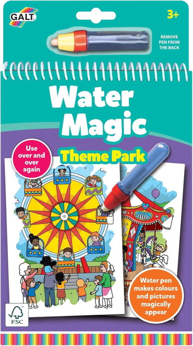 Water Magic: Carte de colorat Parcul de distractii [1]