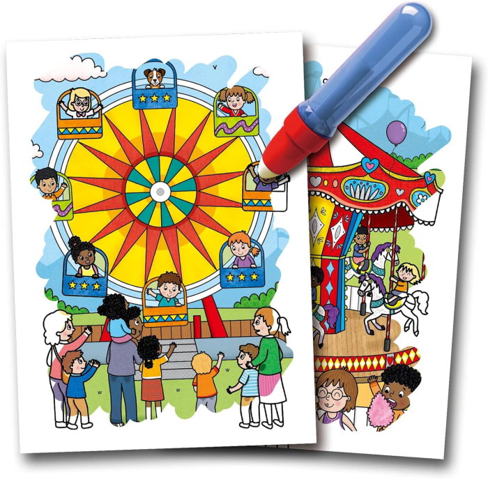 Water Magic: Carte de colorat Parcul de distractii [3]