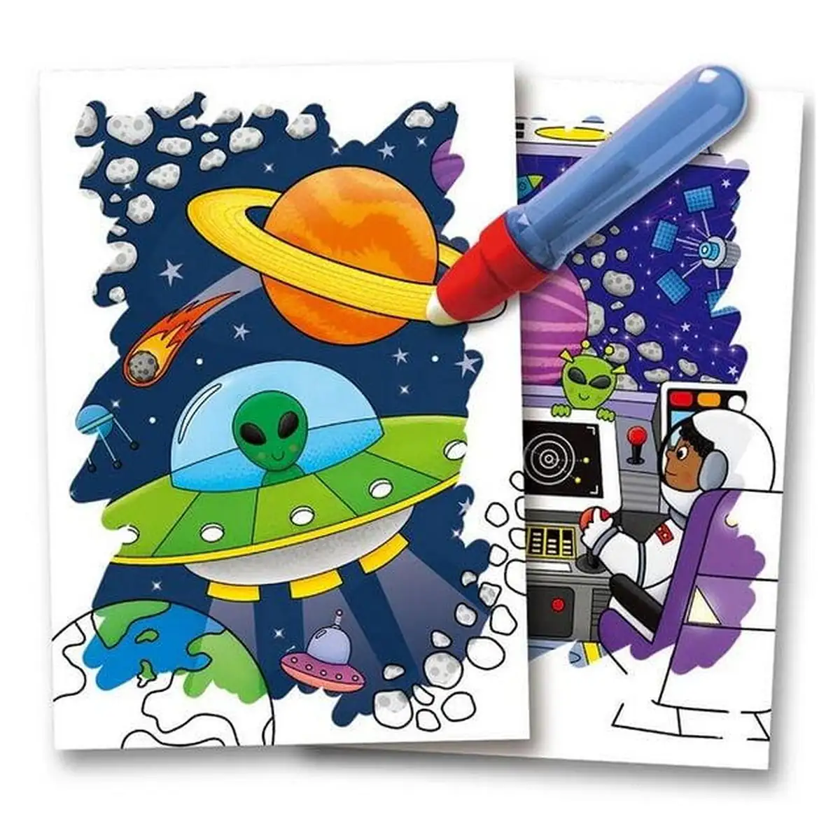 Water magic: Carte de colorat Spatiul cosmic Galt 3 ani+ [2]