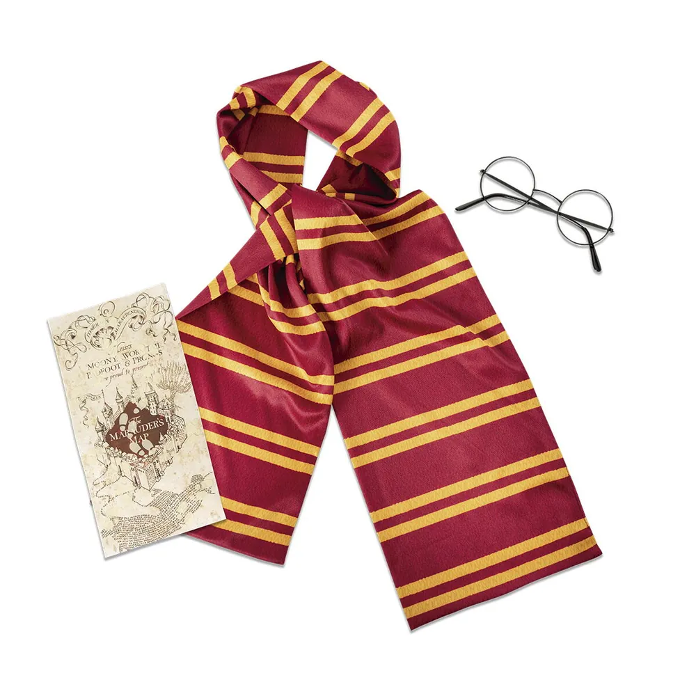 Costume carnaval copii - Accesorii Harry Potter - Esarfa, ochelari & harta Rubies 6 ani+