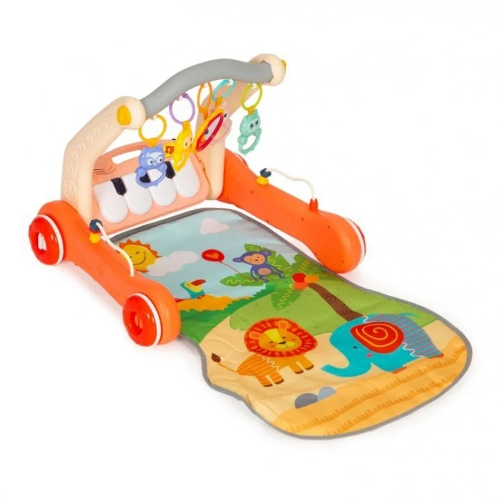 Antemergator educational 2 in 1 cu salteluta de joaca Huanger [3]