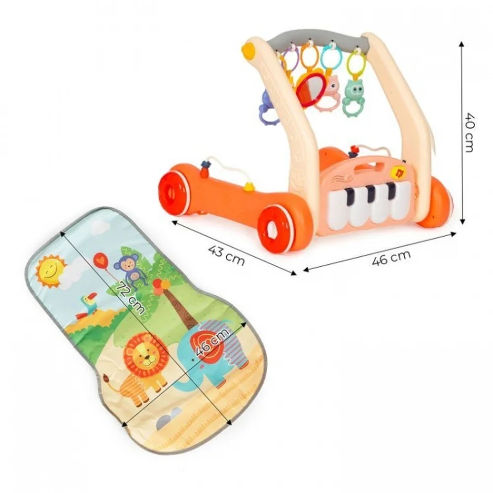 Antemergator educational 2 in 1 cu salteluta de joaca Huanger [1]