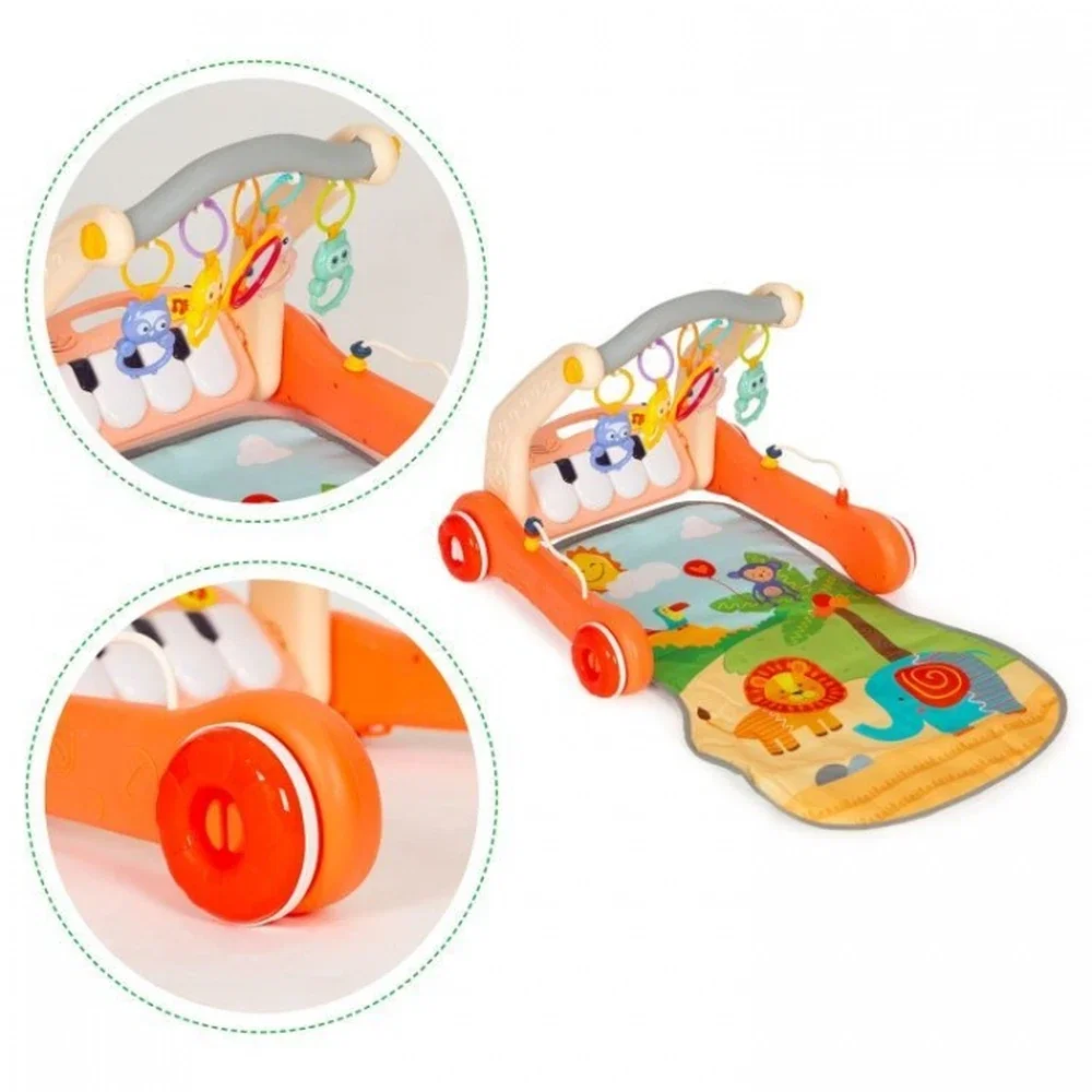 Antemergator educational 2 in 1 cu salteluta de joaca Huanger [9]