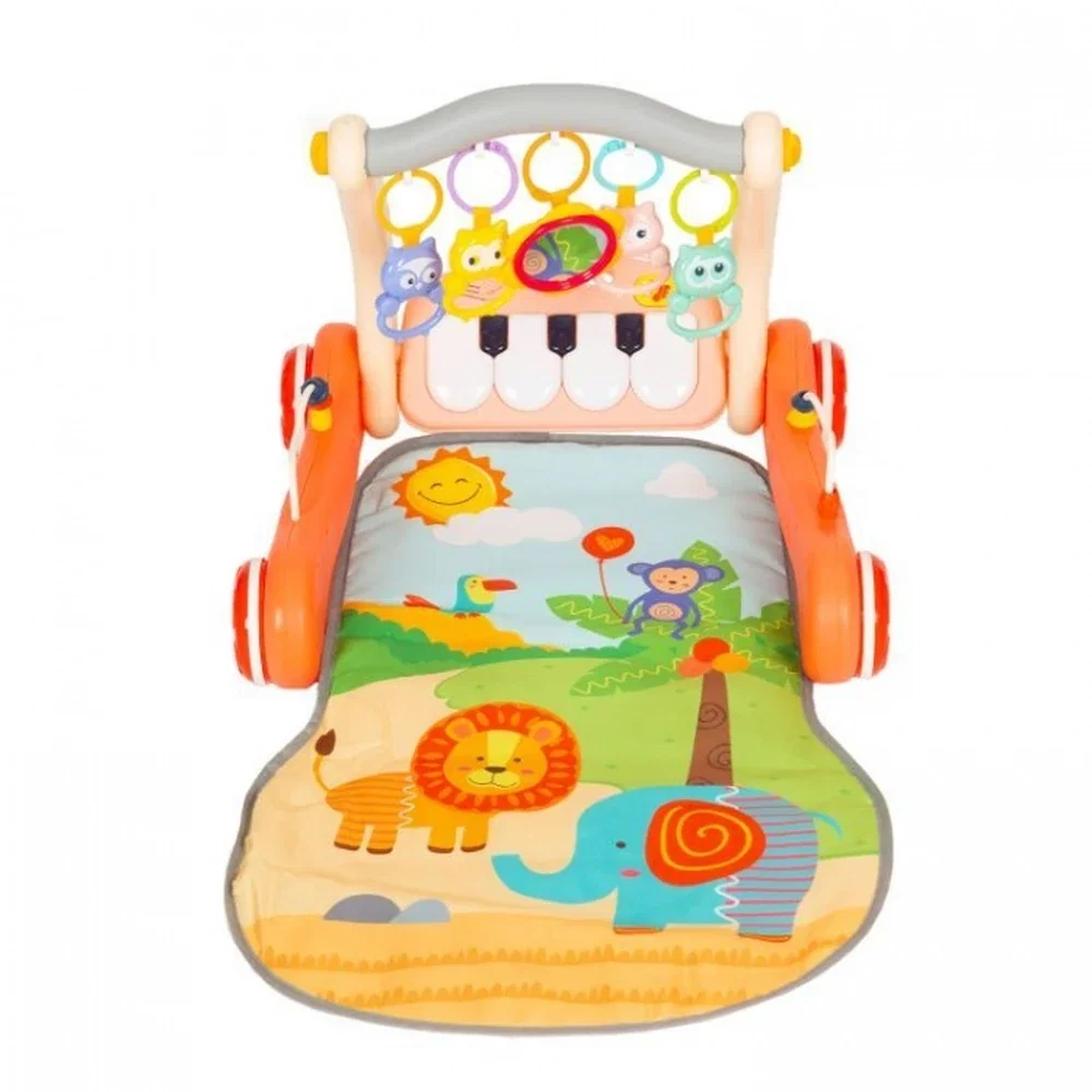 Antemergator educational 2 in 1 cu salteluta de joaca Huanger [2]