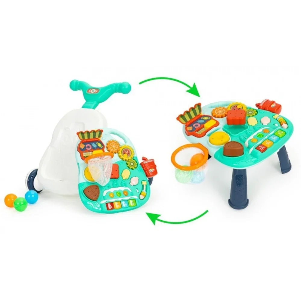 Antemergator educational 2 in 1 Huanger - Verde 12 luni+ [5]