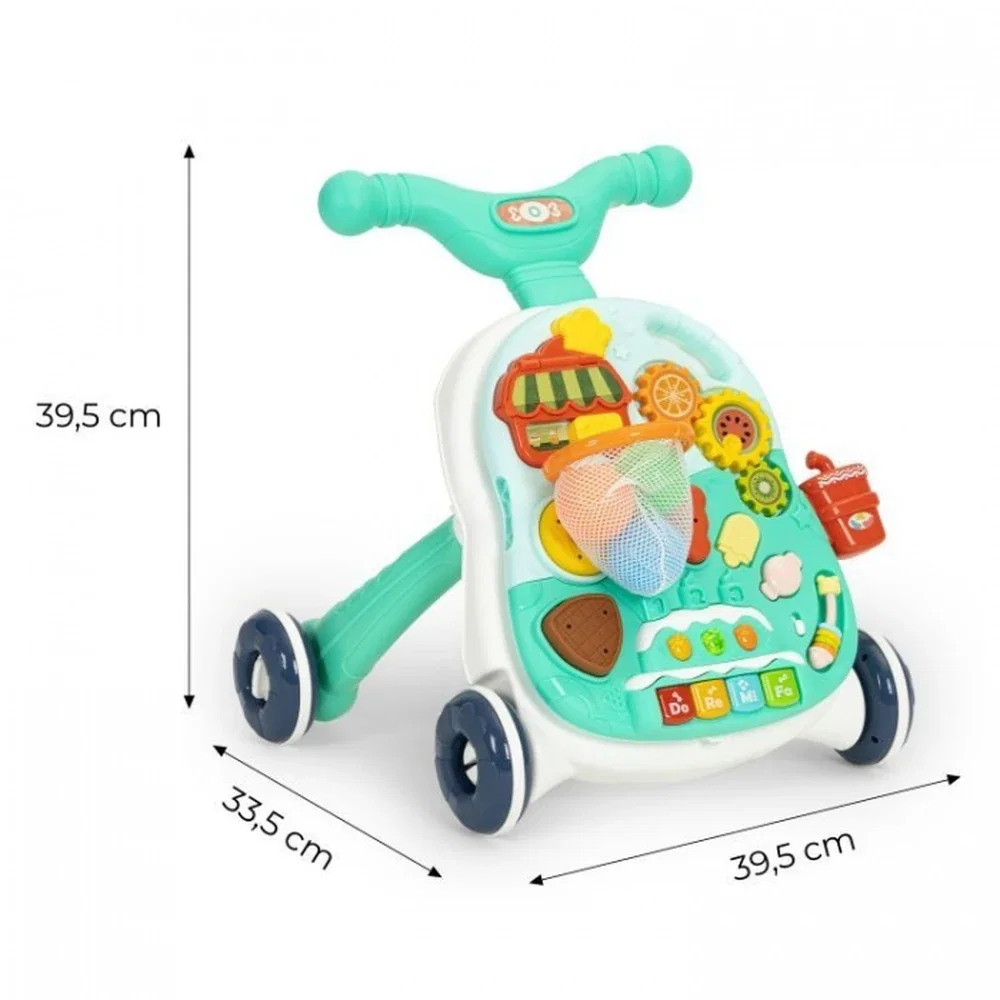 Antemergator educational 2 in 1 Huanger - Verde 12 luni+ [6]