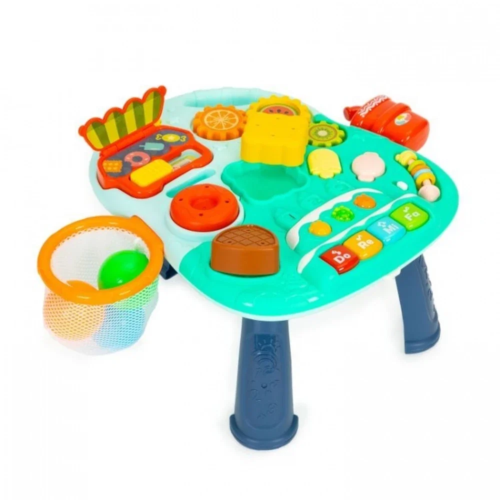 Antemergator educational 4 in 1 (antemergator, masuta, trotineta, bicicleta) Huanger - Verde 12 luni+ [3]