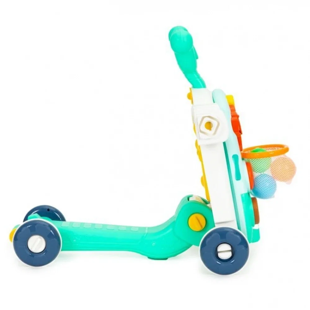 Antemergator educational 4 in 1 (antemergator, masuta, trotineta, bicicleta) Huanger - Verde 12 luni+ [10]