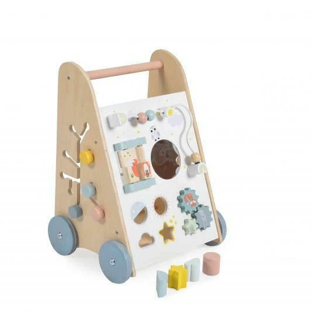 Antemergatoare - Antemergator educational din lemn Ecotoys 18 luni