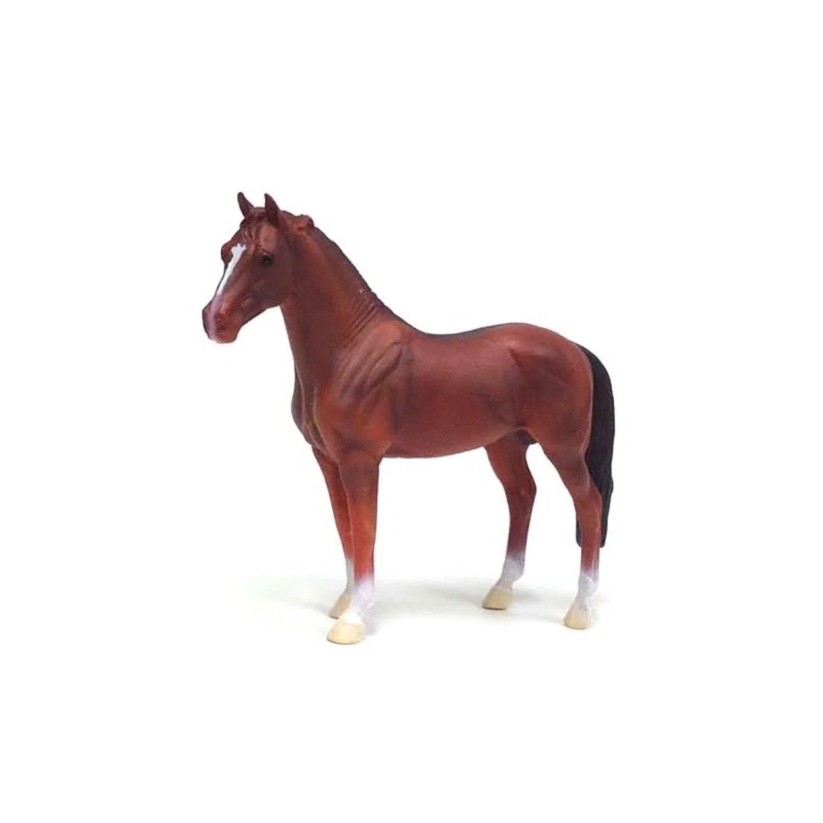 Cai - Figurina Armasar de Hanovra castaniu Collecta