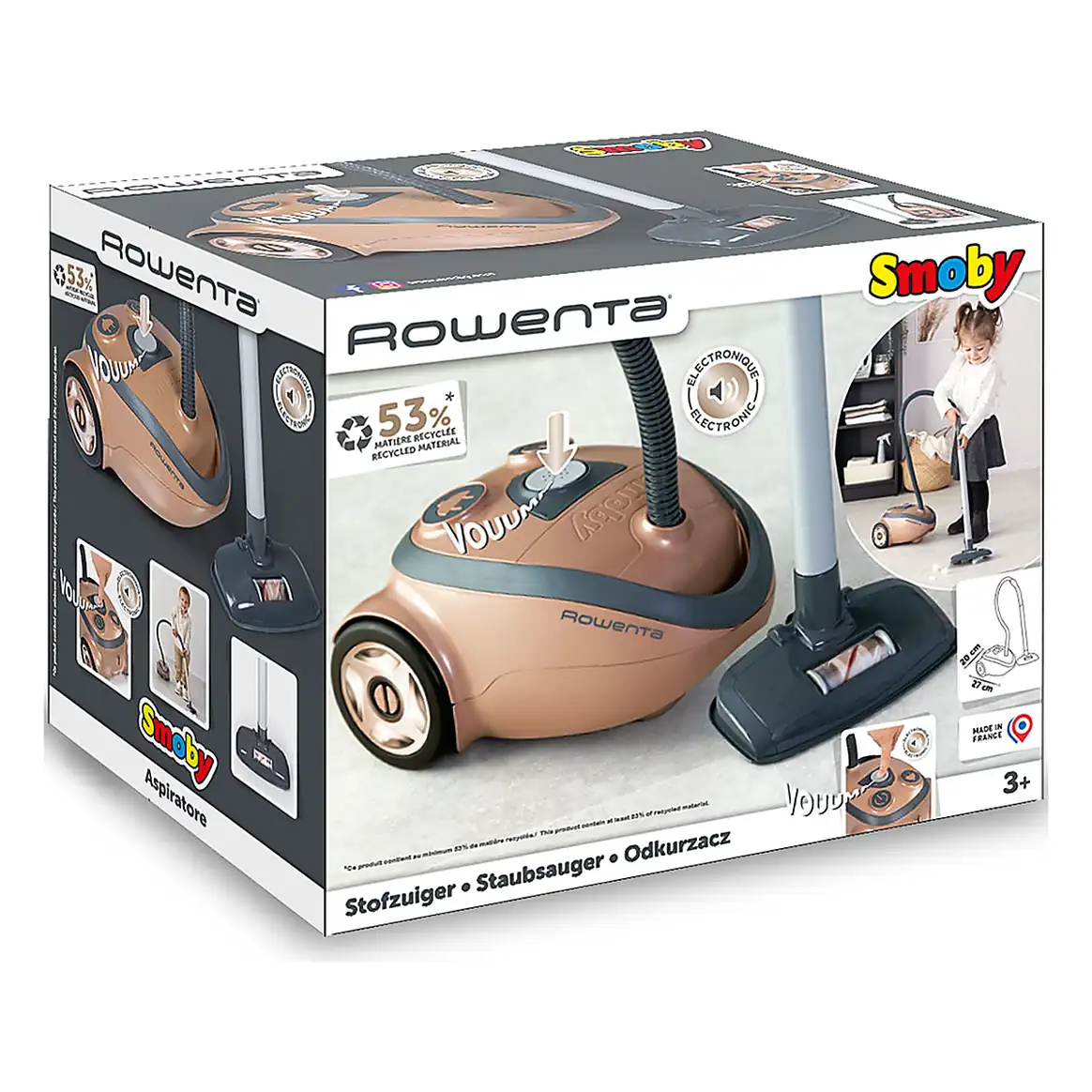 Aspirator Rowenta Vacuum Cleaner , Smoby 3 ani + [5]