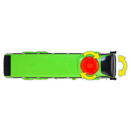 Autobuz Dickie Toys MAN Lion's Coach 26,5 cm Flixbus verde 3 ani + [3]