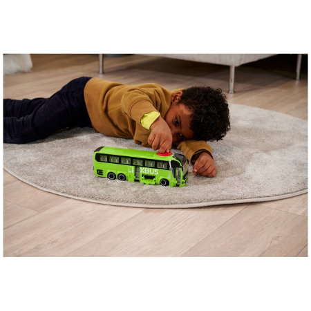 Autobuz Dickie Toys MAN Lion's Coach 26,5 cm Flixbus verde 3 ani + [5]