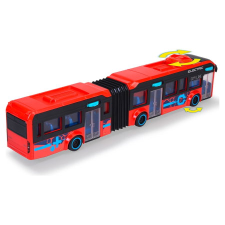 Autobuz jucarie Dickie Toys Volvo City Bus 40 cm - rosu 3 ani+ [1]