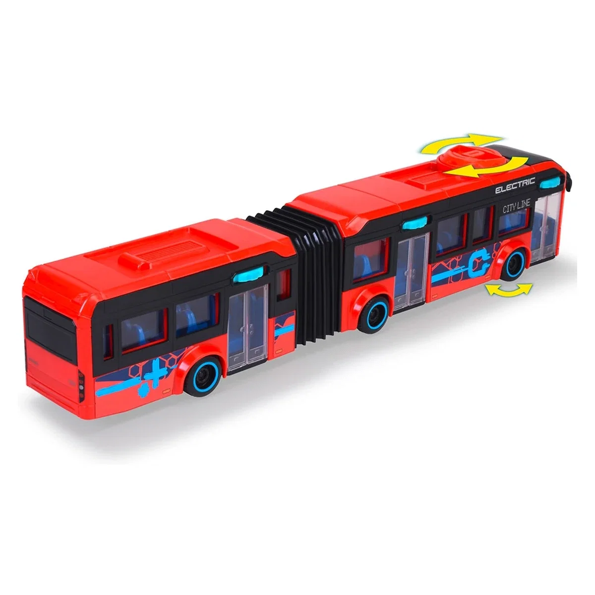 Autobuz jucarie Dickie Toys Volvo City Bus 40 cm - rosu 3 ani+ [1]