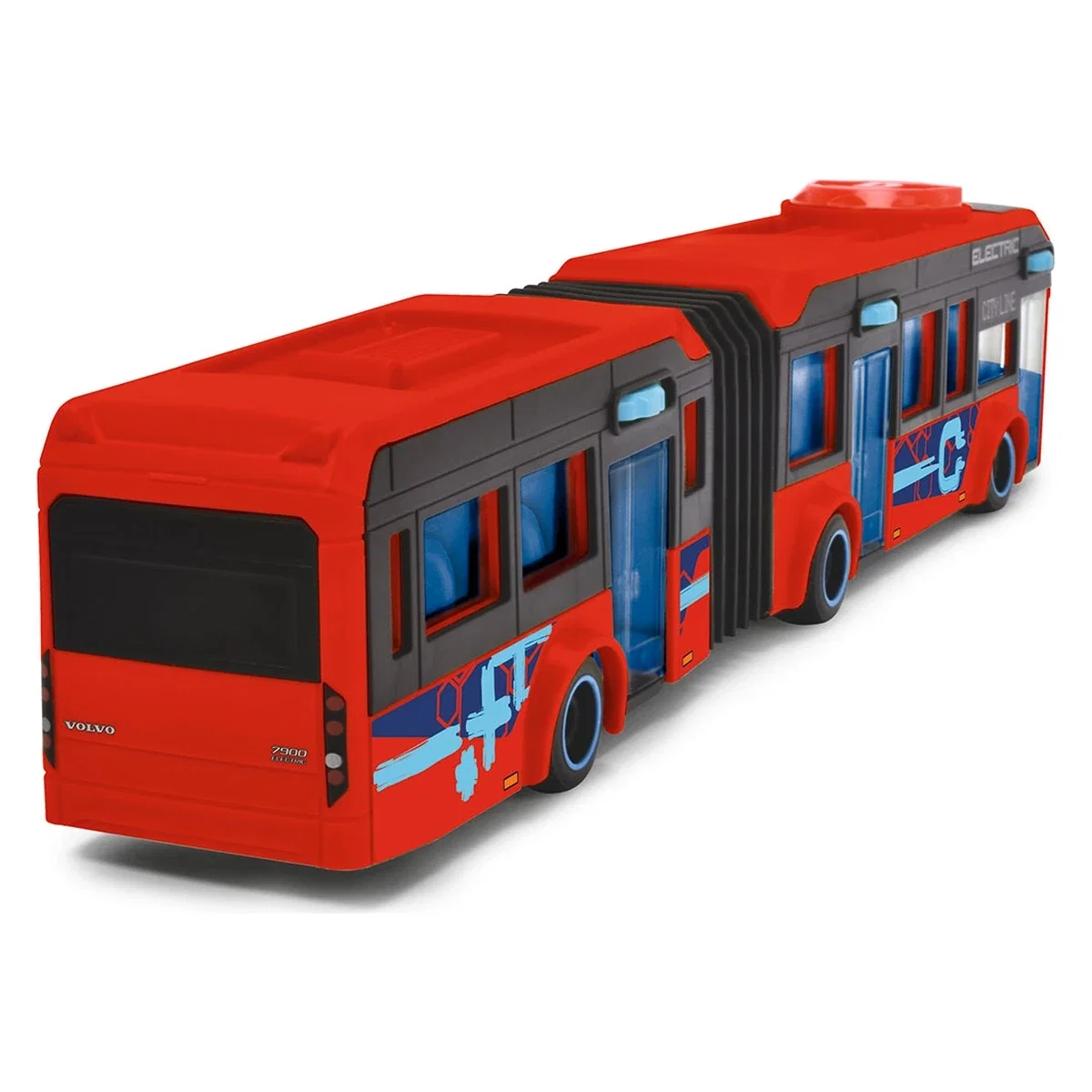 Autobuz jucarie Dickie Toys Volvo City Bus 40 cm - rosu 3 ani+ [5]