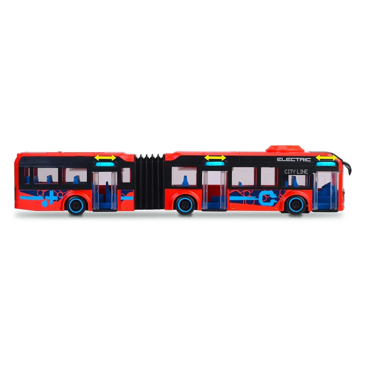 Autobuz jucarie Dickie Toys Volvo City Bus 40 cm - rosu 3 ani+ [2]